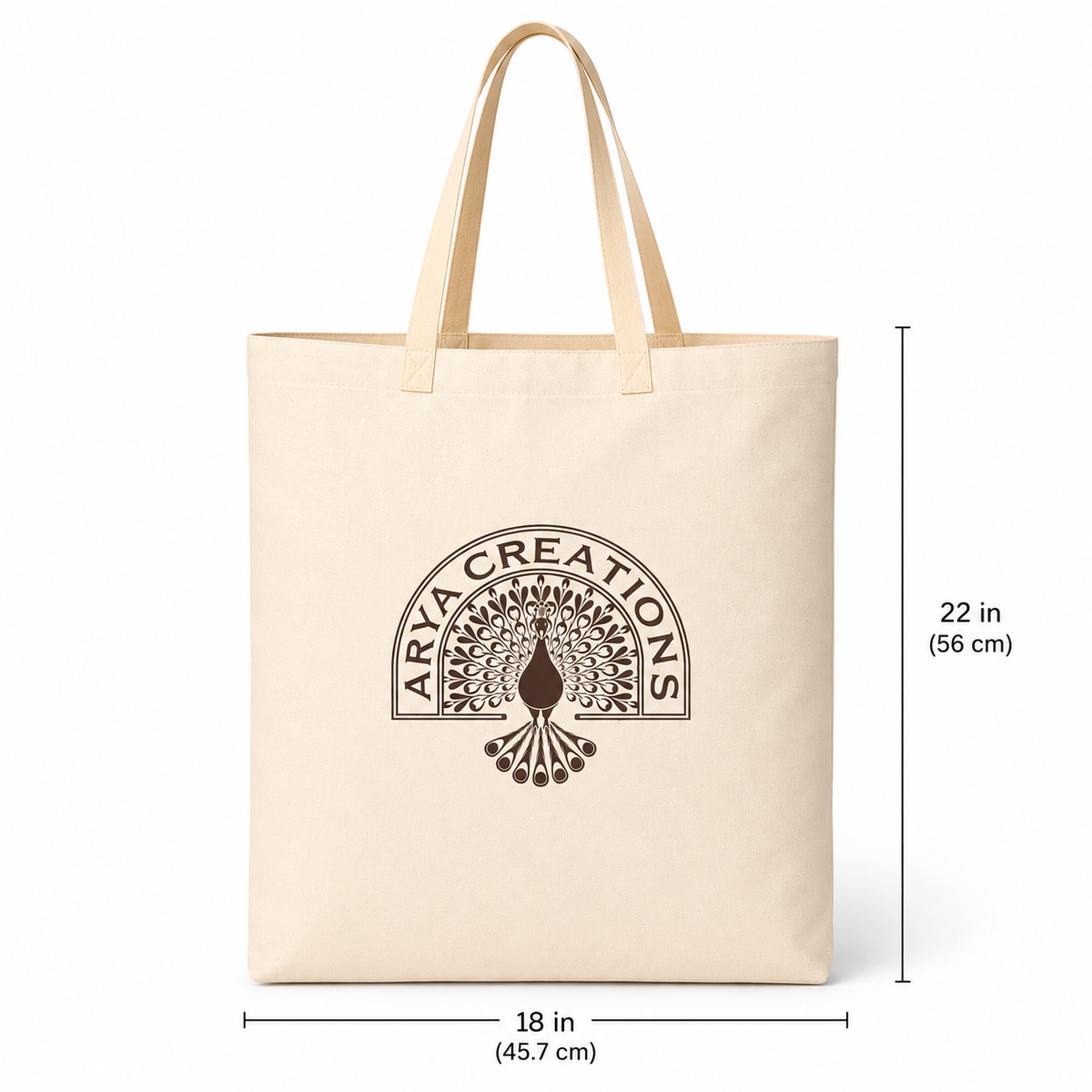 18x22 Inch Cotton Tote Bag | 150 GSM